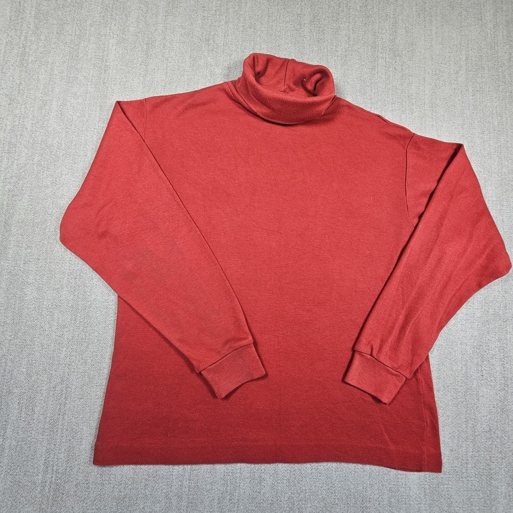 Petite Sophisticate Women's‎ Red  Top Long Sleeve Size Medium